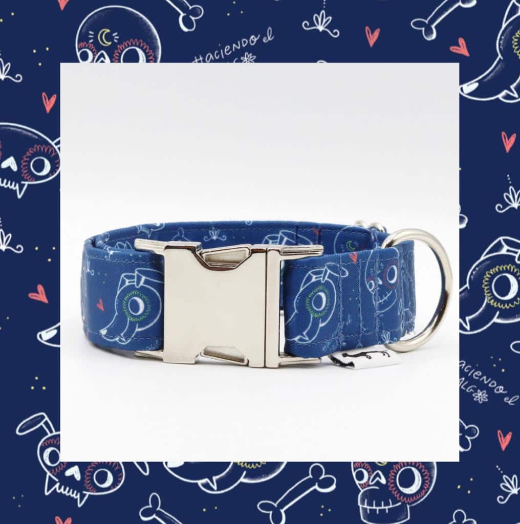 Click 3cm metalico – Haciendo el galgo – Semitransparente – Azul