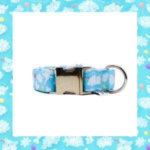 Collar Click 3cm metálico  - Mariposas